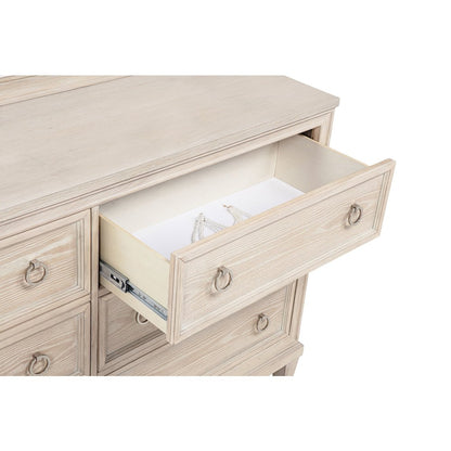 Pembroke 6-drawer Bedroom Dresser Cabinet Washed Oak