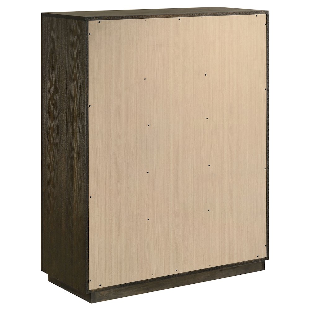 Atlas 5-piece California King Bedroom Set Dark Oak