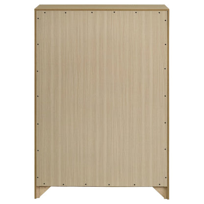 Hendricks 5-drawer Bedroom Chest of Drawers Light Oak