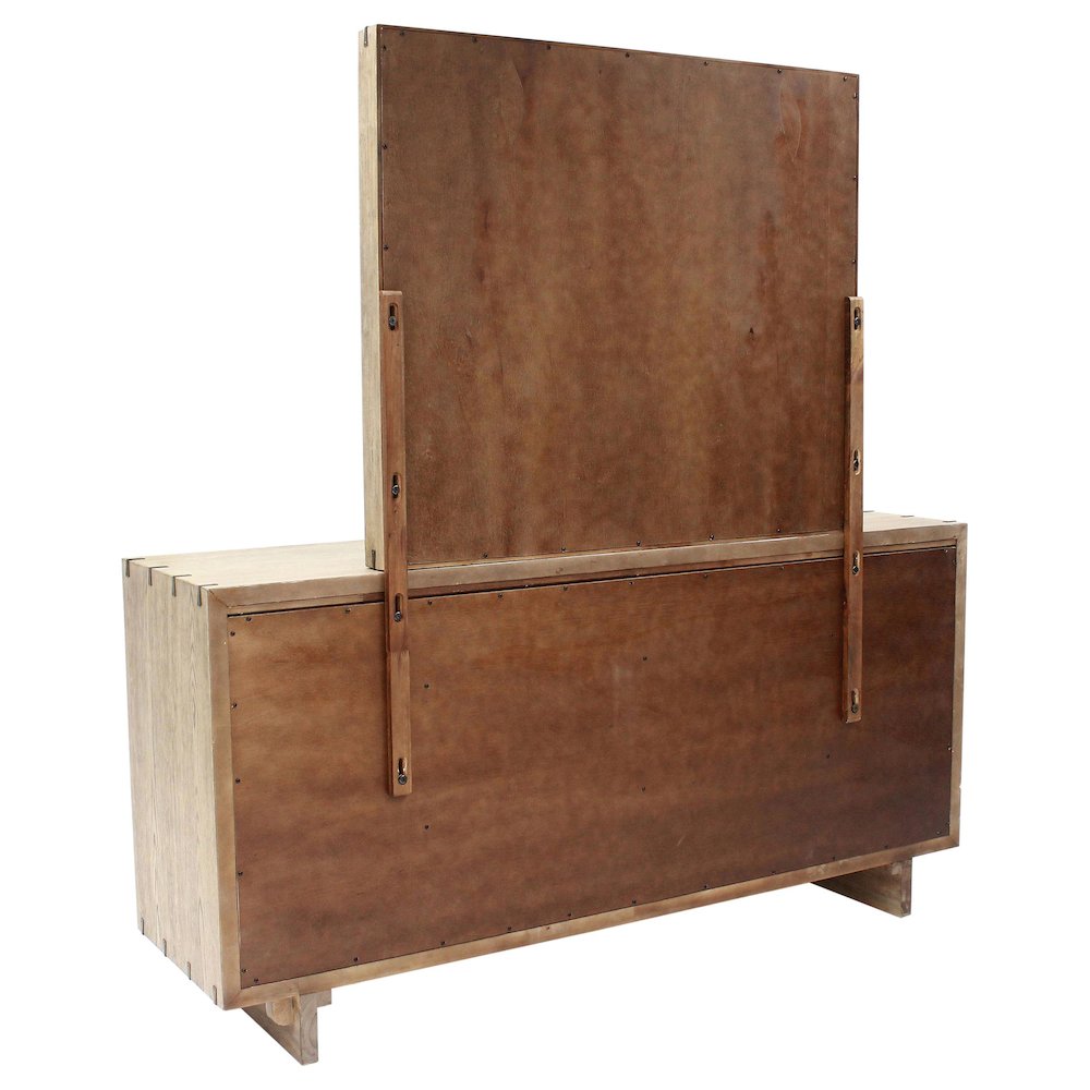 Stillwater Dresser Mirror with Jewelry Shelf