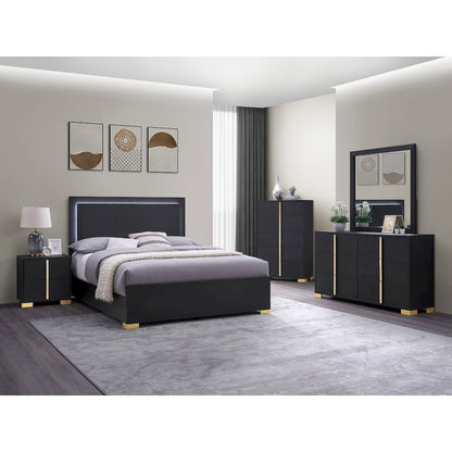 Marceline Dresser Mirror Black