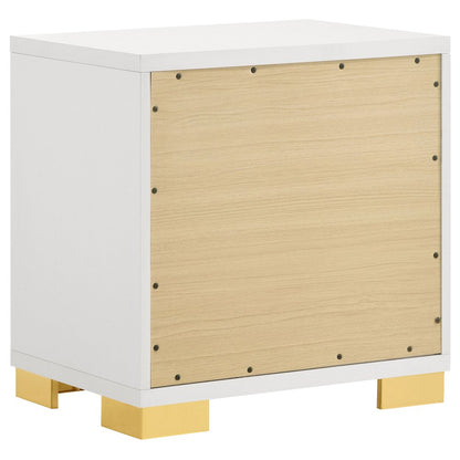 Marceline 4-piece Eastern King Bedroom Set White