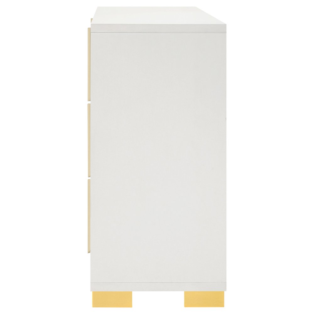 Marceline 6-drawer Dresser White