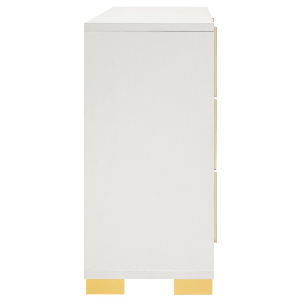 Marceline 6-drawer Dresser White