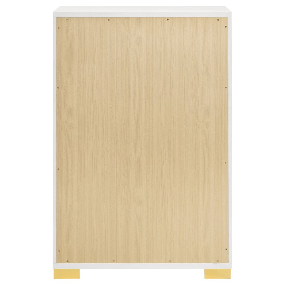 Marceline 5-drawer Bedroom Chest White