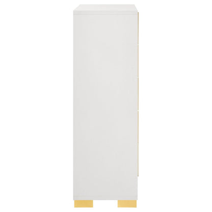 Marceline 5-drawer Bedroom Chest White