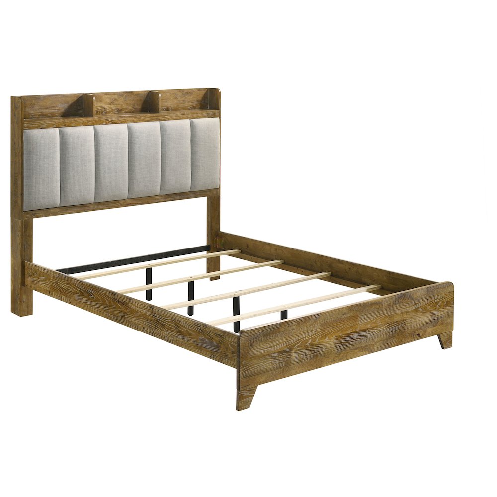 Henderson 4-piece Queen Bedroom Set Medium Oak
