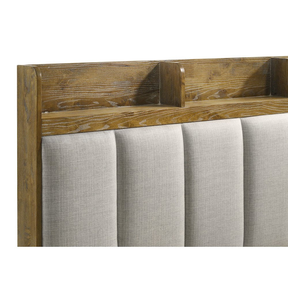Henderson 4-piece Queen Bedroom Set Medium Oak