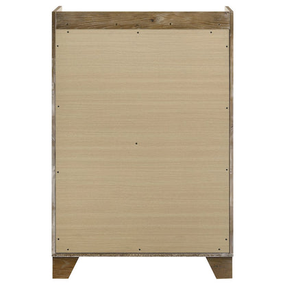Henderson 5-drawer Bedroom Chest of Drawers Medium Oak