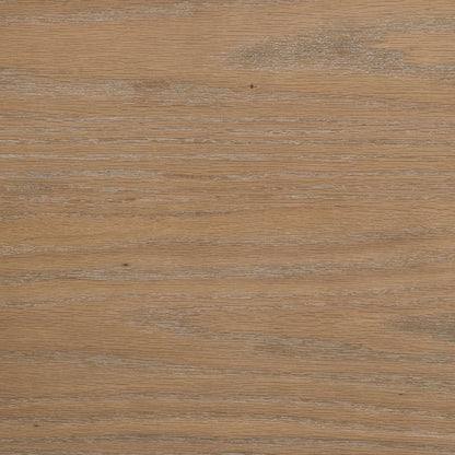 Leanne 2-drawer Sinter Stone Top Nightstand Light Oak