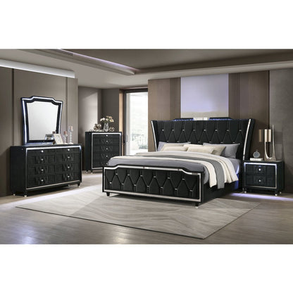 Lorient 5-piece California King Bedroom Set Black
