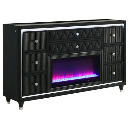 Lorient 5-piece California King Bedroom Set Black