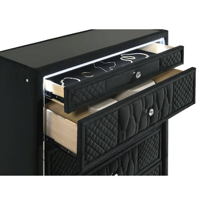 Lorient 5-piece California King Bedroom Set Black