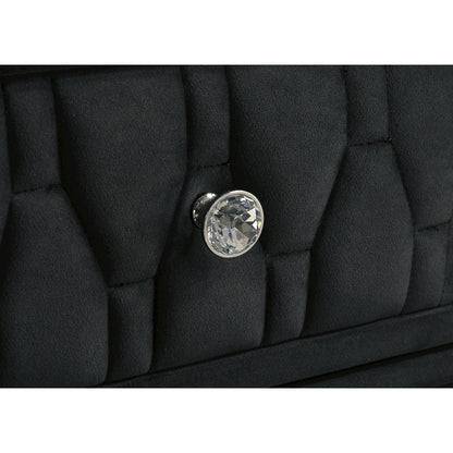 Lorient 5-drawer LED Chest of Drawers Black