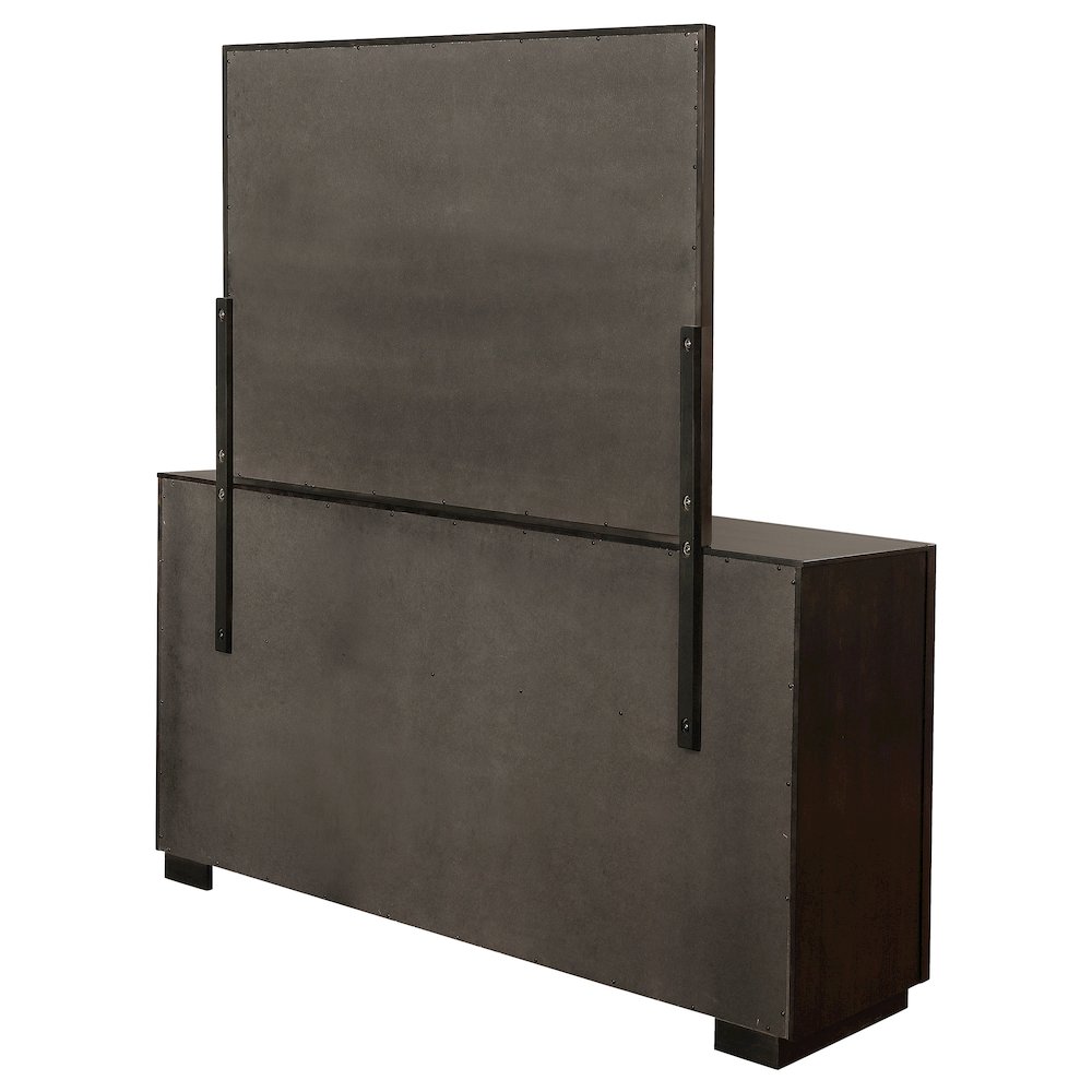 Durango 8-drawer Dresser with Mirror Smoked Peppercorn