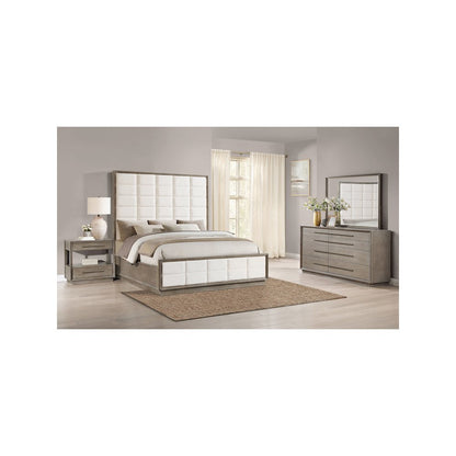 Durango 4-piece Eastern King Bedroom Set Washed Oak