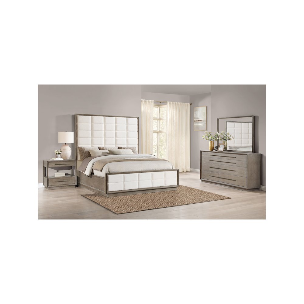 Durango 4-piece Queen Bedroom Set Washed Oak