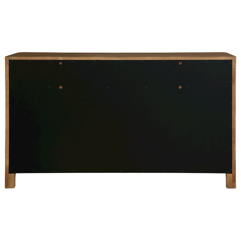 Maderia 8-drawer Dresser Cabinet Walnut