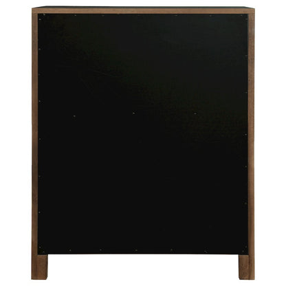 Maderia 5-drawer Chest of Drawers Walnut