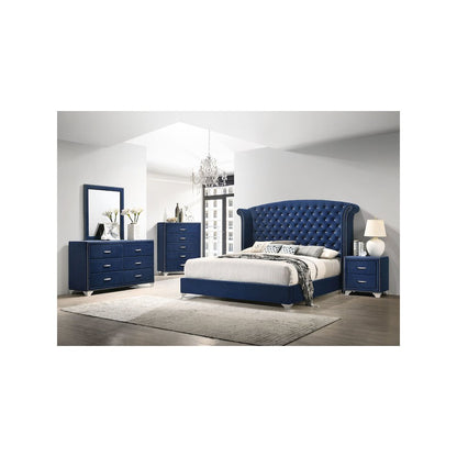 Melody 5-drawer Bedroom Chest Pacific Blue