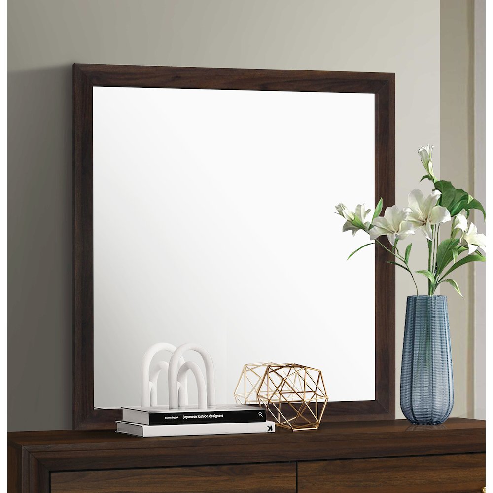 Welsley Dresser Mirror Walnut
