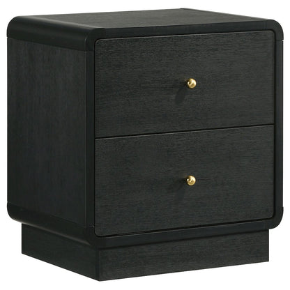 Cavelle 5-piece Twin Bedroom Set Black