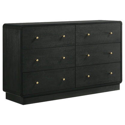 Cavelle 5-piece Twin Bedroom Set Black