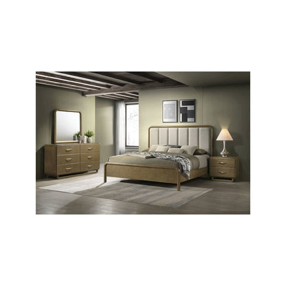 Amsbury 4-piece Queen Bedroom Set Nutmeg