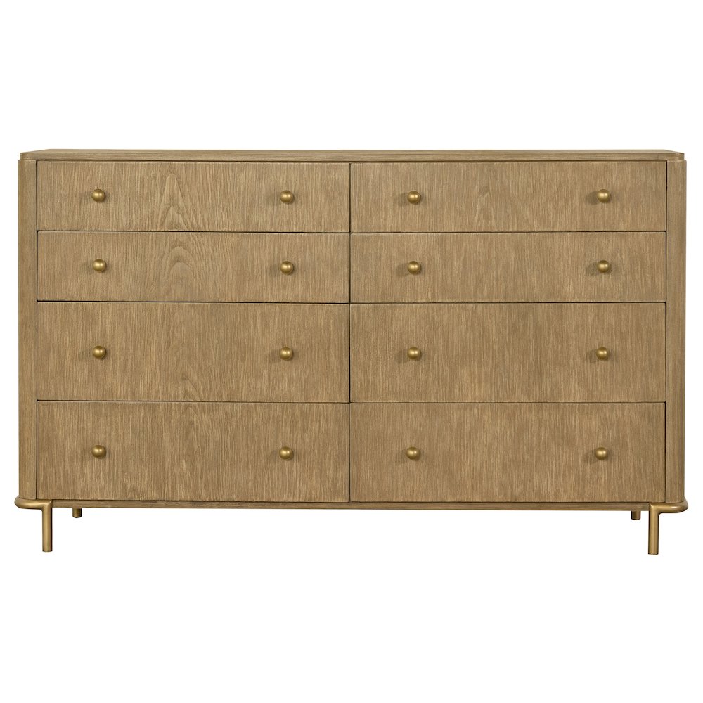 Arini 4-piece Queen Bedroom Set Cream and Sand Wash