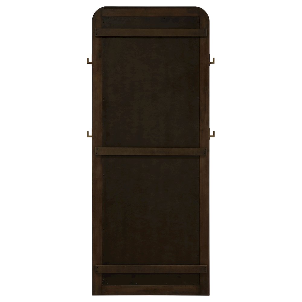 Arini Cane Weave Full Length Standing Floor Mirror Sand Wash