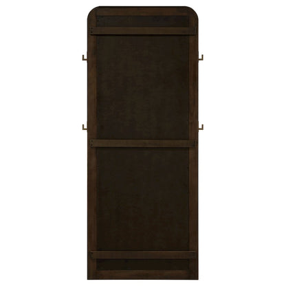 Arini Cane Weave Full Length Standing Floor Mirror Sand Wash