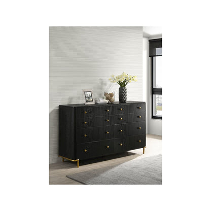 Arini 8-drawer Dresser Black