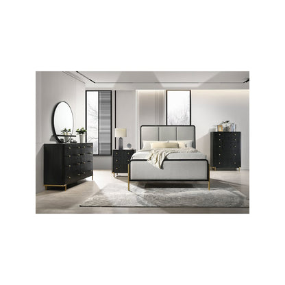 Arini 8-drawer Dresser Black