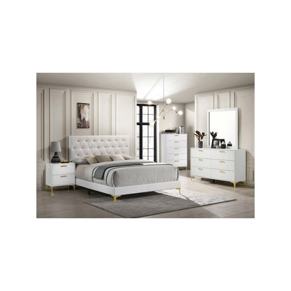 Kendall 5-piece Eastern King Bedroom Set White