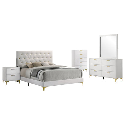 Kendall 5-piece Queen Bedroom Set White