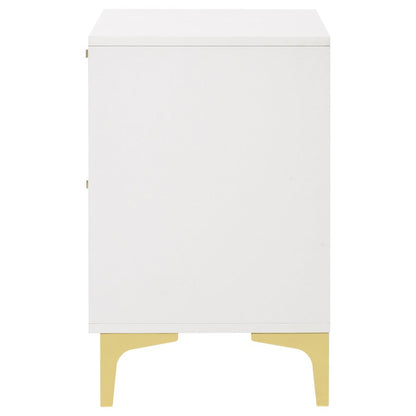 Kendall 2-drawer Nightstand White