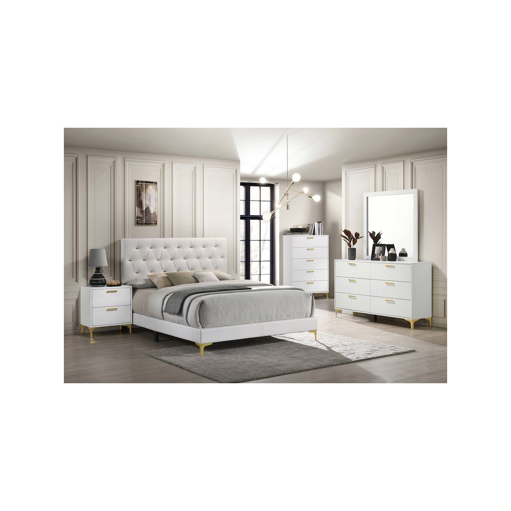 Kendall 5-drawer Bedroom Chest White