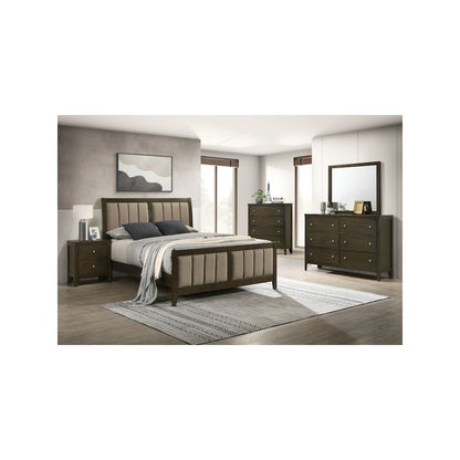 Wilkes Dresser Mirror Dark Cocoa