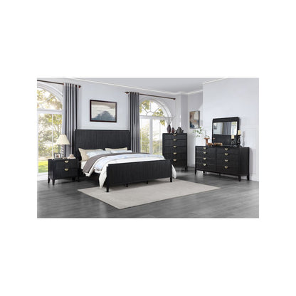 Brookmead 2-drawer Nightstand Black