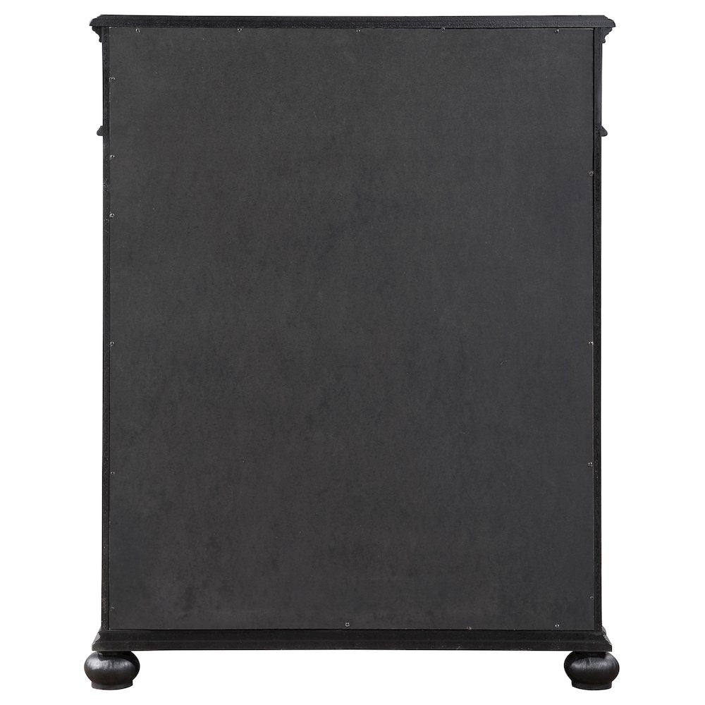 Celina 5-drawer Bedroom Chest Black