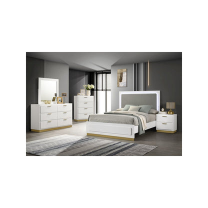 Caraway 4-drawer Bedroom Chest White