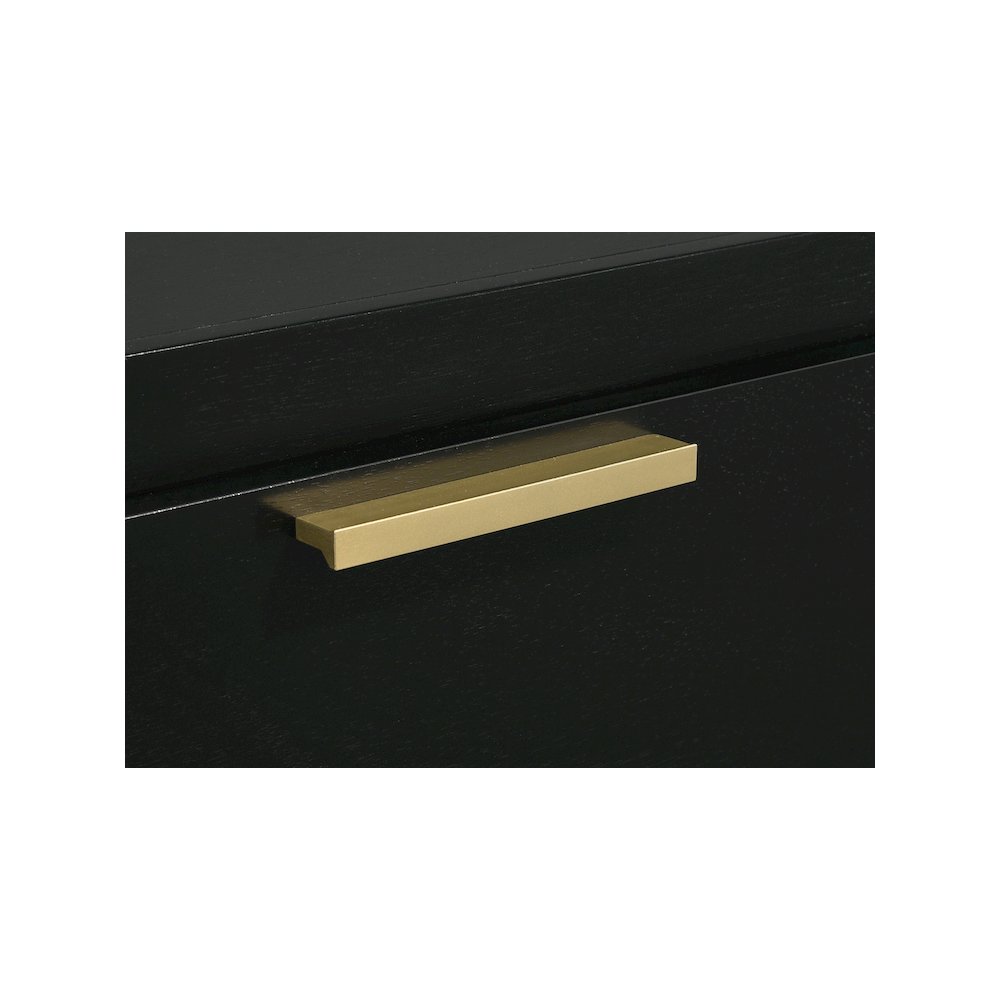 Caraway 6-drawer Dresser with Mirror Black
