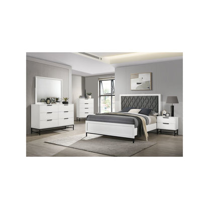 Sonora 5-piece California King Bedroom Set White