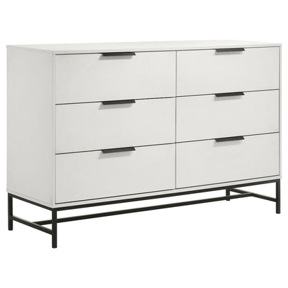 Sonora 5-piece Queen Bedroom Set White