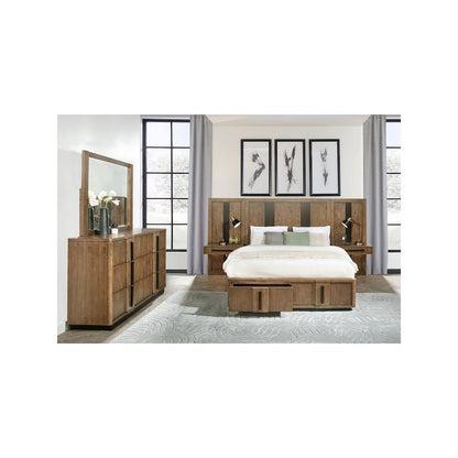 Terrace 5-piece California King Panel Bedroom Set Ash Brown