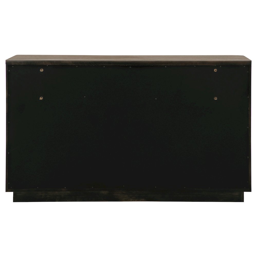 Terrace 6-drawer Dresser Cabinet Ash Brown