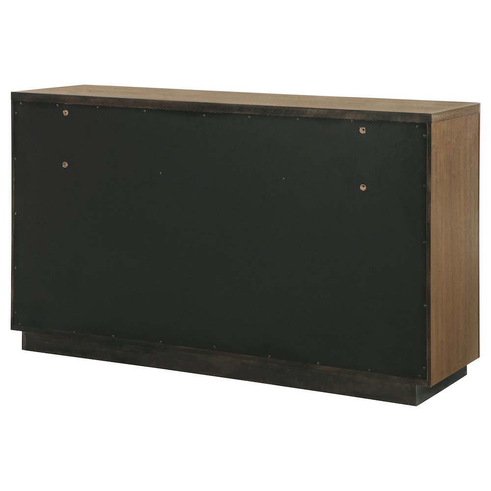 Terrace 6-drawer Dresser Cabinet Ash Brown