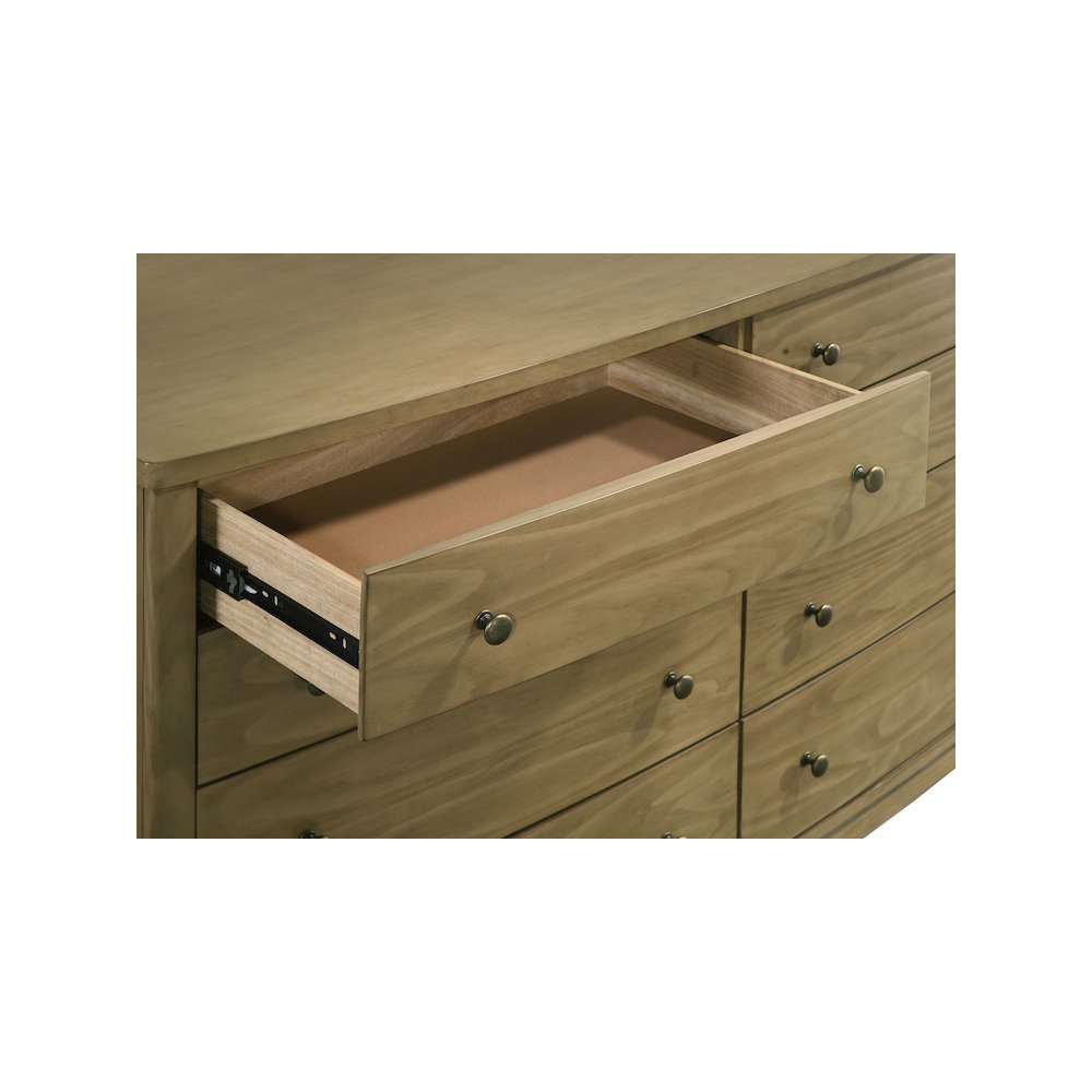 Granada 8-drawer Dresser Cabinet Natural Pine