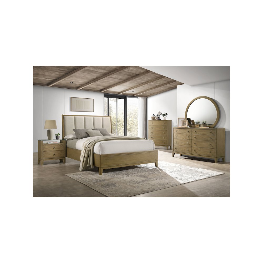Granada 8-drawer Dresser Cabinet Natural Pine