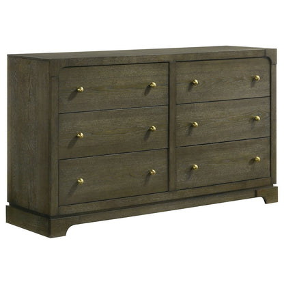 Gran Park 5-piece California King Bedroom Set Dark Cocoa